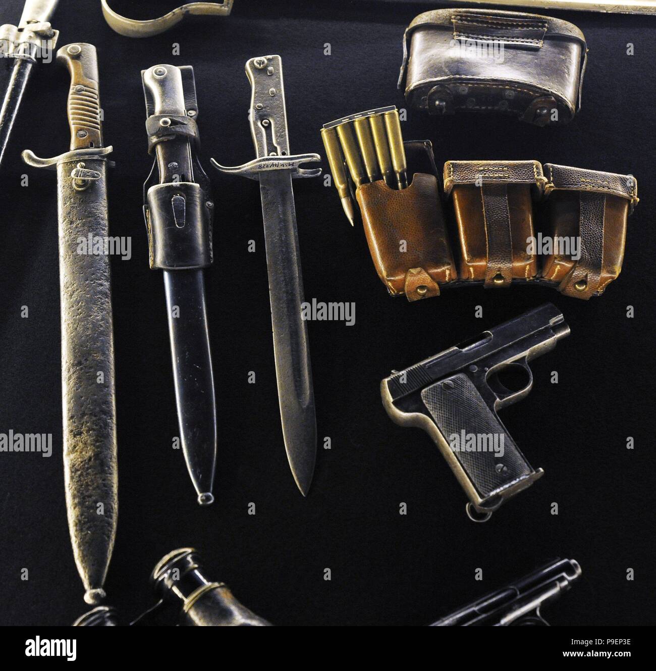 Von links nach rechts und von oben nach unten für Mauser