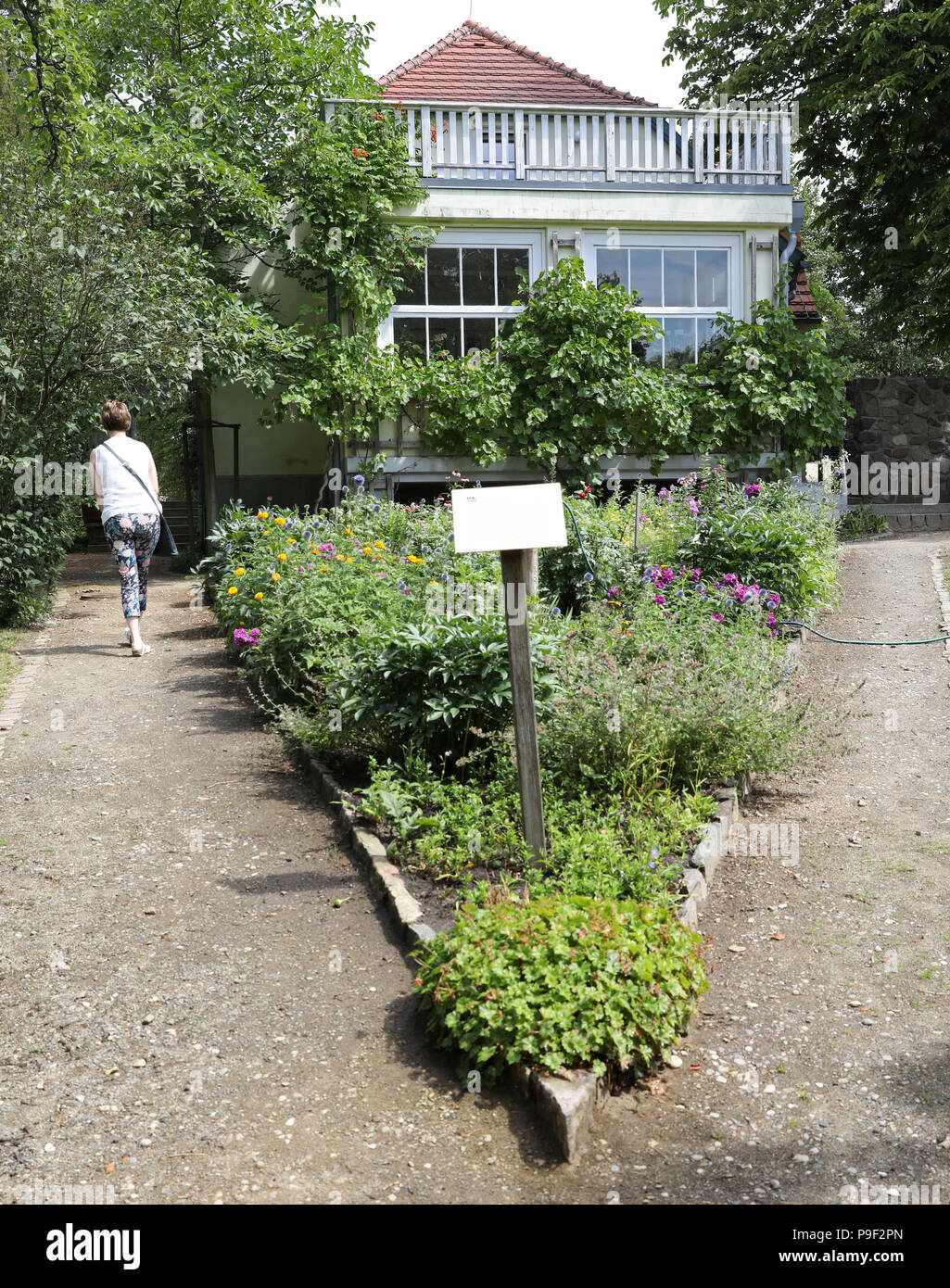 Carwitz Deutschland 17 Juli 2018 Die Besucher Werden Im Garten