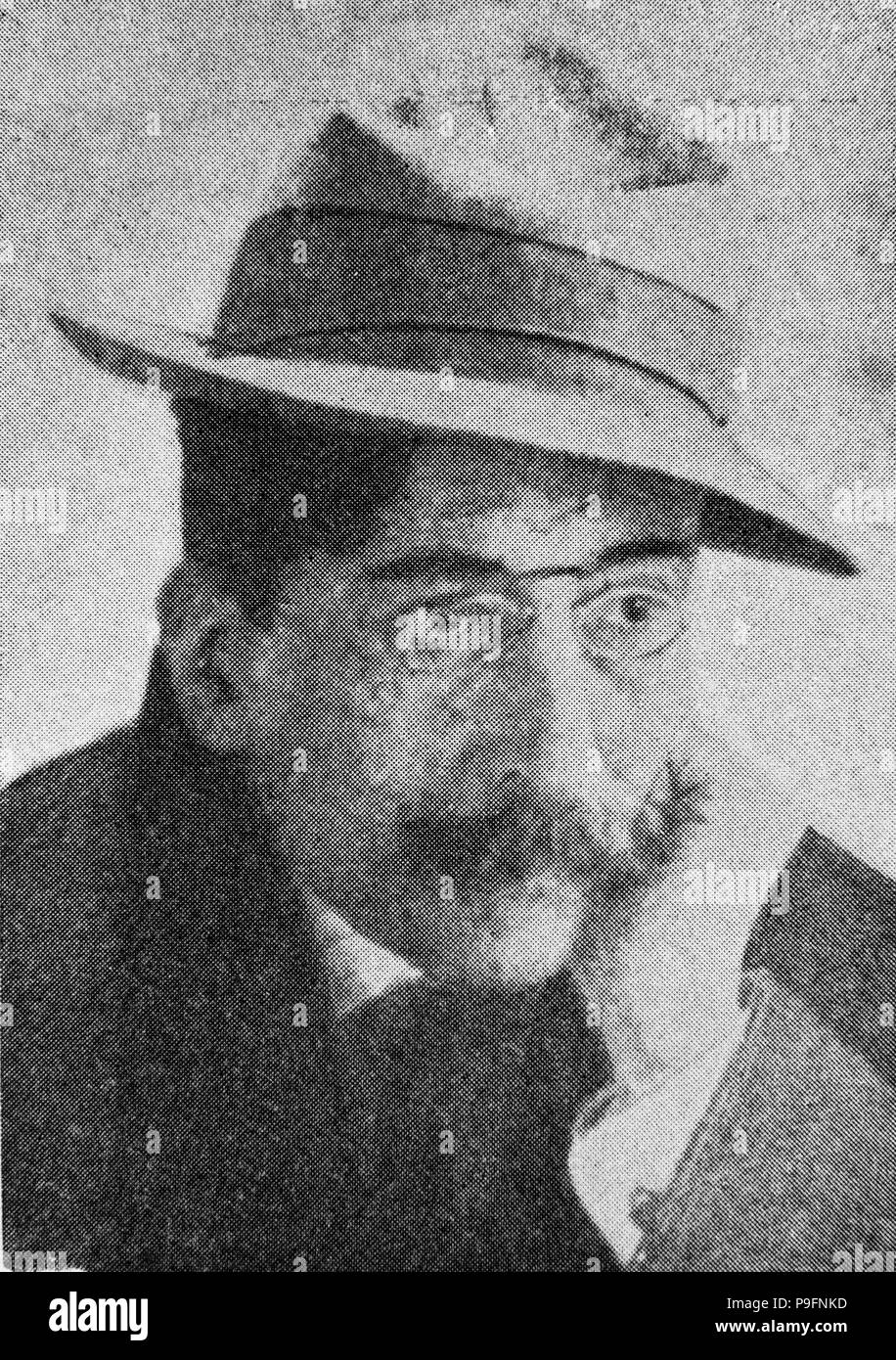 ENRIQUE LABARTA (1863-1925) - PERIODISTA SATIRICO. Stockfoto