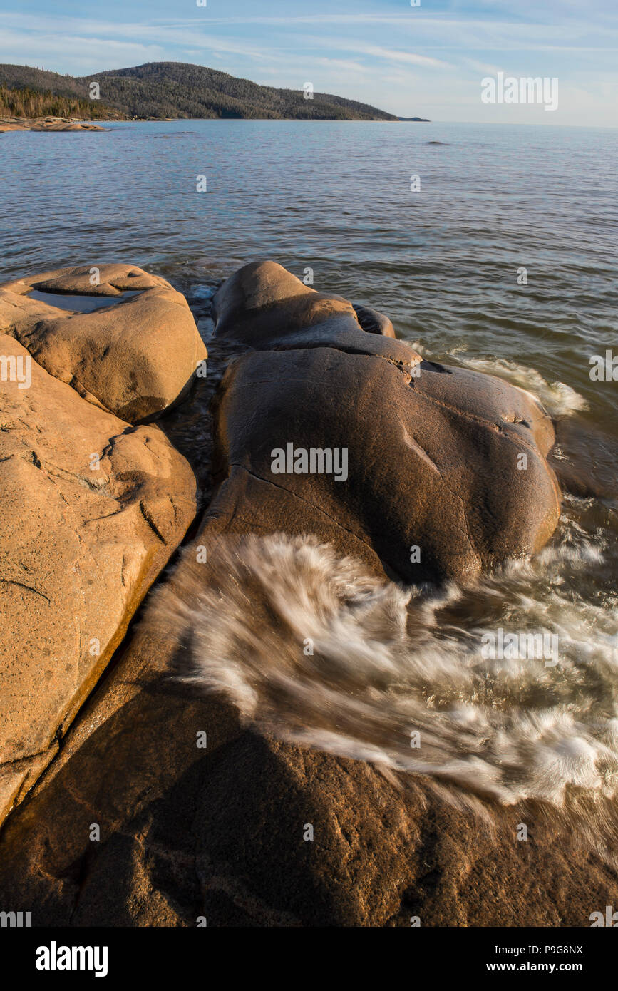 Ashburton Bay, Neys Provincial Park, Ontario, Kanada, von Bruce Montagne/Dembinsky Foto Assoc Stockfoto