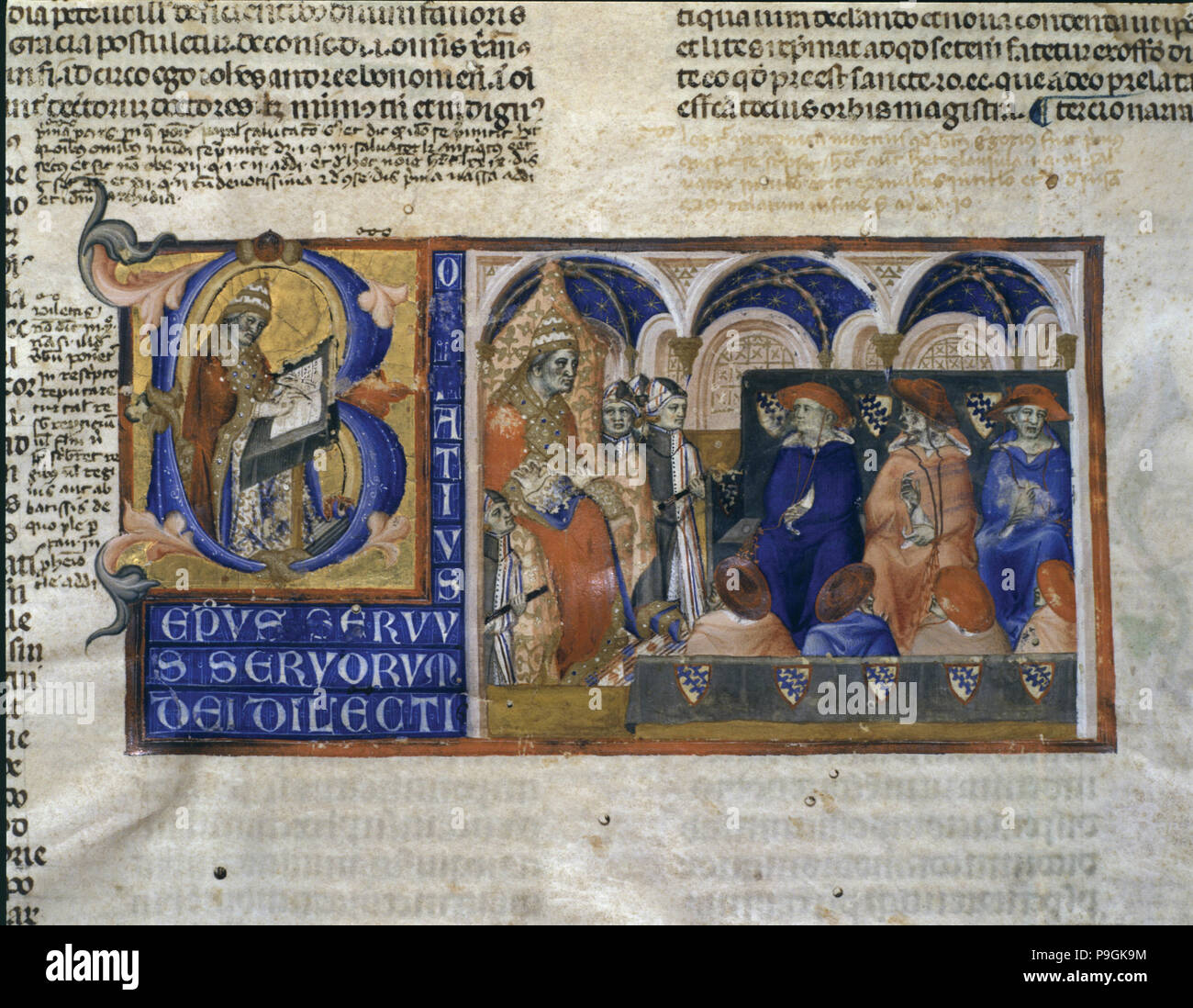 Sextus decretalium liber Fotos und Bildmaterial in hoher Auflösung