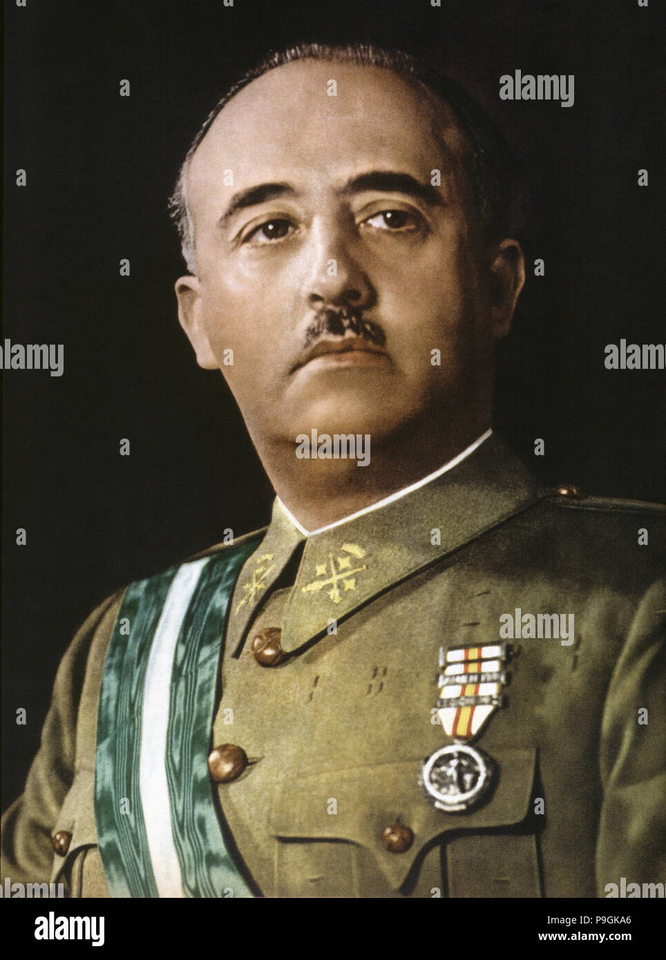 Francisco Franco (1892-1975), spanischer, militärischen und politischen, 1936 Foto. Stockfoto