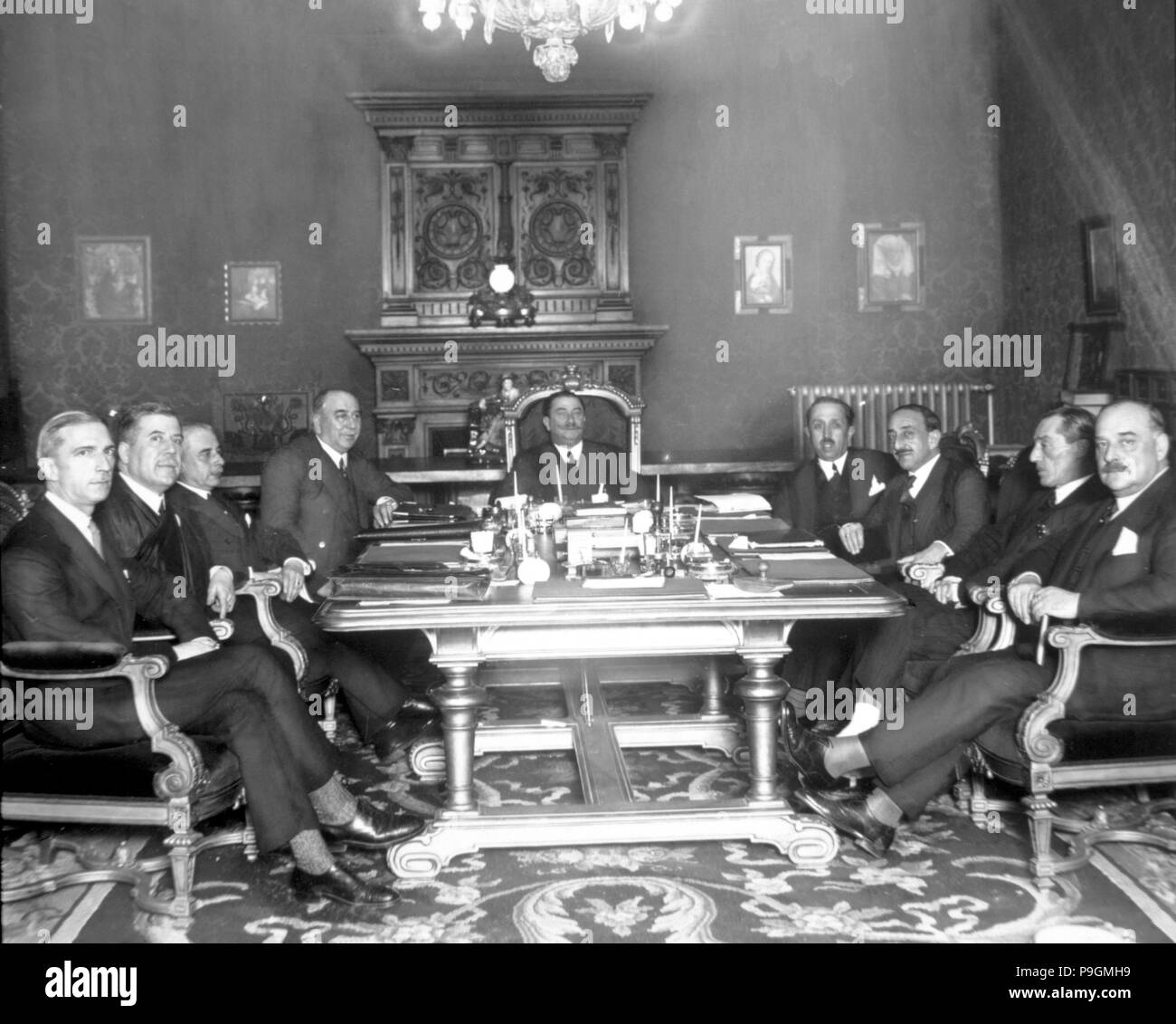 Damaso Berenguer (1873-1853), den Vorsitz über den Ministerrat, spanischen Militär- und polit... Stockfoto