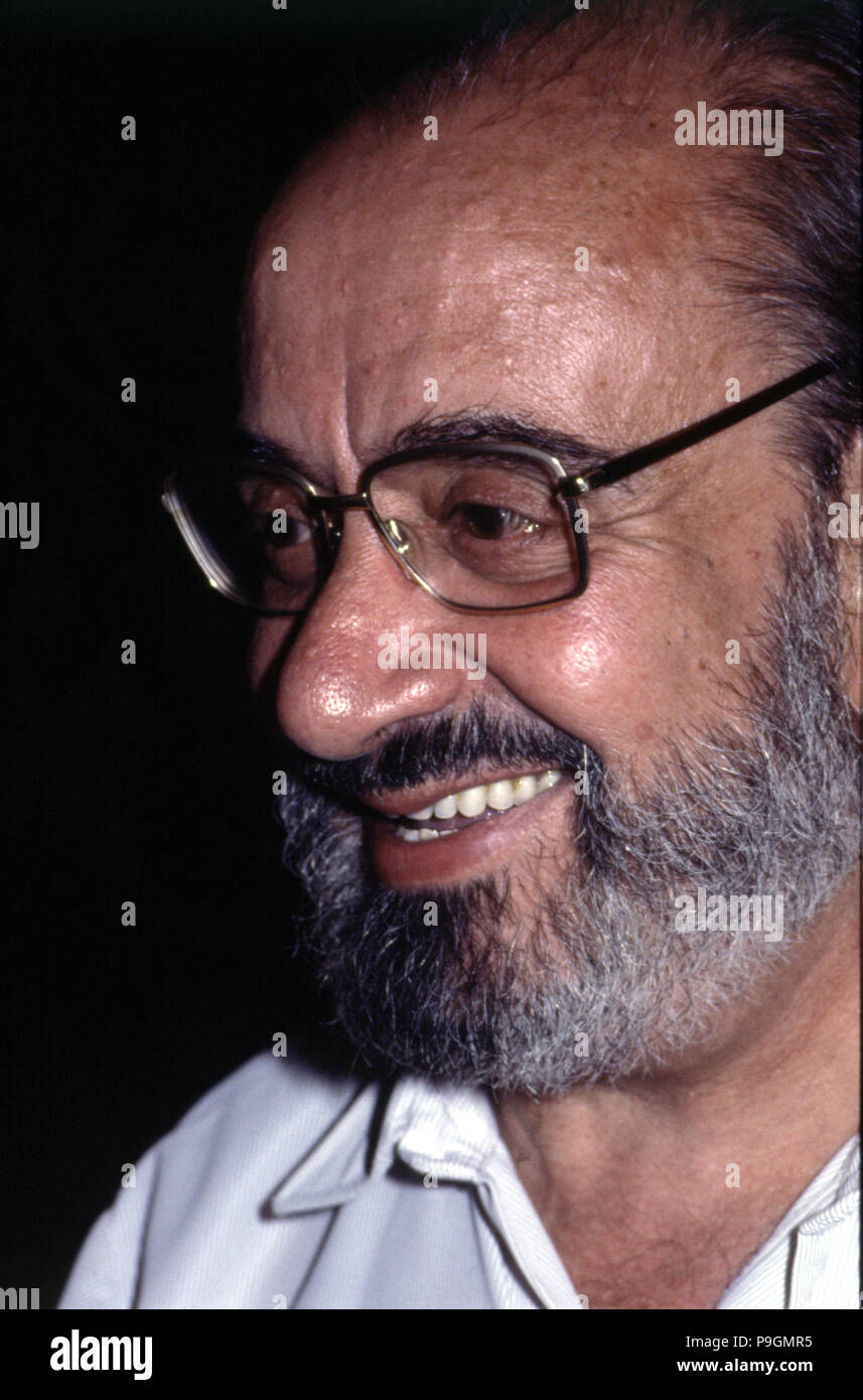 Alfonso Sastre (1926-), Spanisch, Essayist und Dramatiker in Madrid geboren, 1987 Foto. Stockfoto