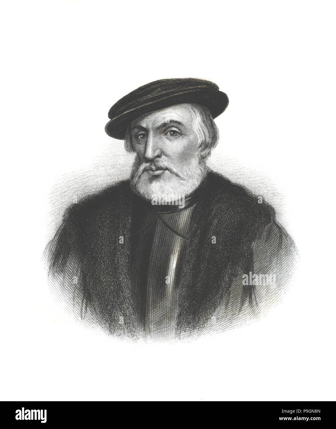 Hernán Cortés (1485-1547), spanischer Eroberer und Entdecker. Stockfoto