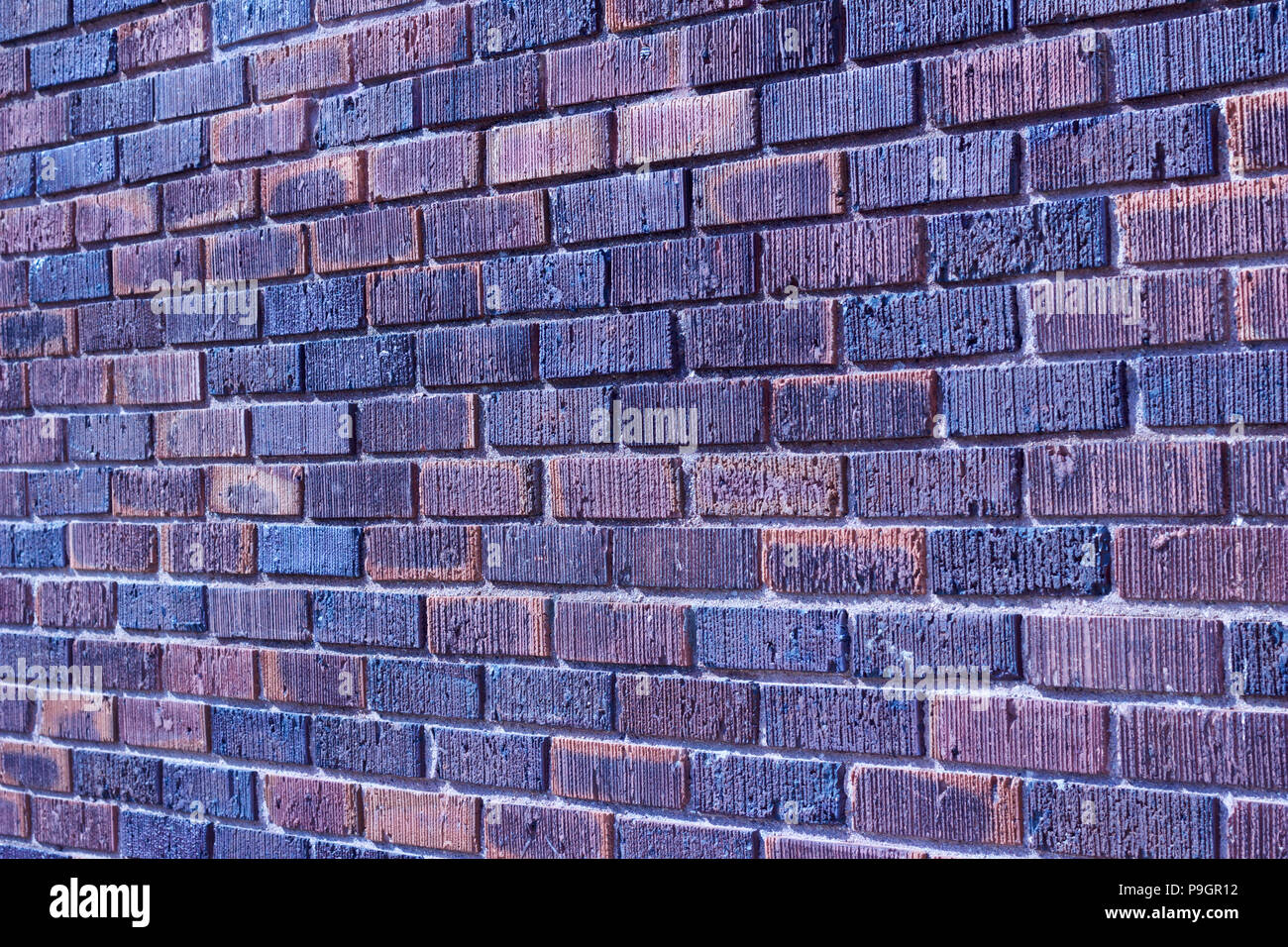 Smokey Blau und Lila texturierte Wand Hintergrund Stockfoto
