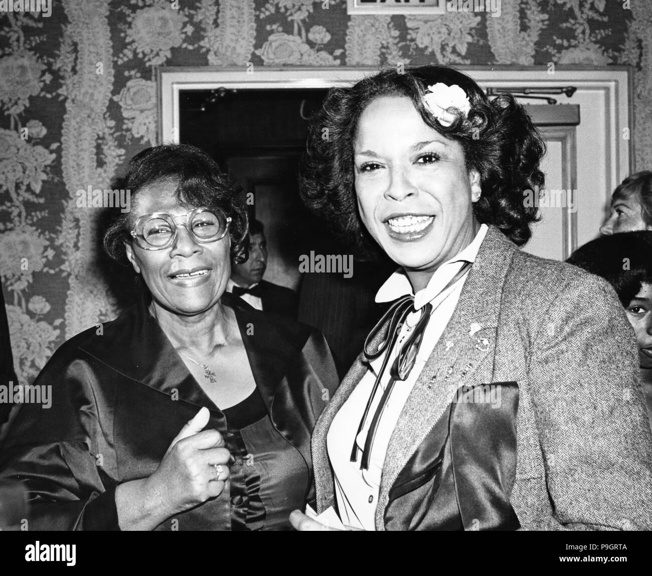 Ella Fitzgerald, Della Reese, 70 s Stockfoto