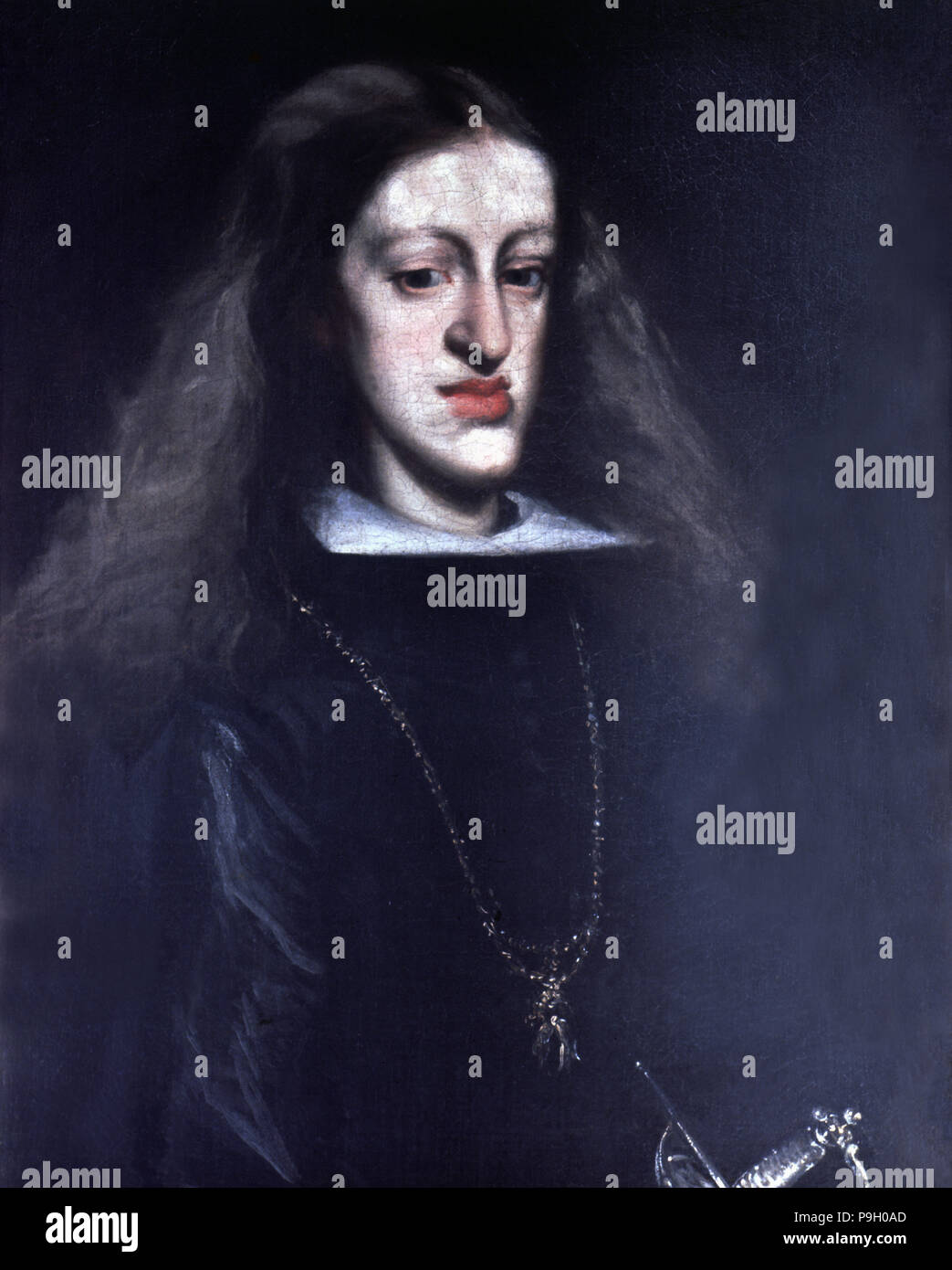 Charles II (1661-1700), König von Spanien. Stockfoto