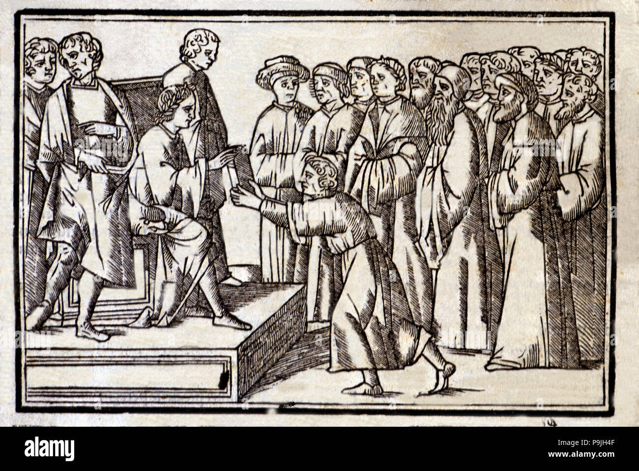 Epigramme Von Marcus Valerius Martial Gravur Die Kampfkunst Eine Kopie Seines W Stockfotografie Alamy