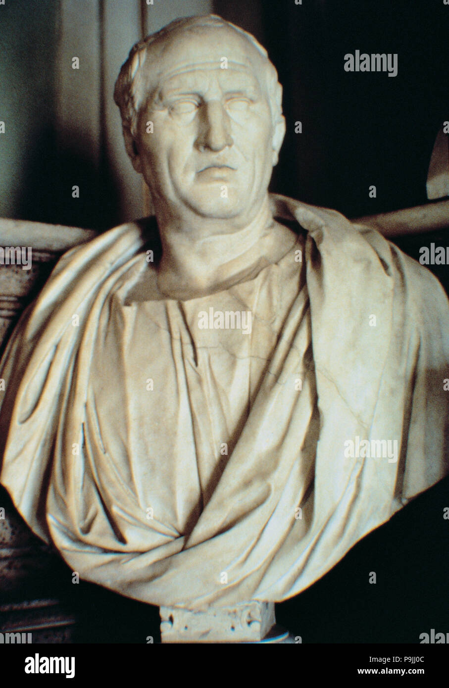 Markus Tullius Cicero (106-43. C), Redner, Schriftsteller, Politiker und Philosoph Römische. Stockfoto
