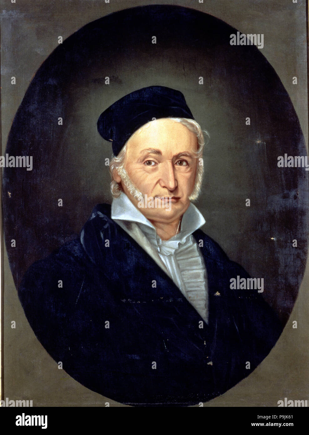 Karl Friedrich Gauß (1777-1855), Mathematiker, Physiker und Astronom. Stockfoto