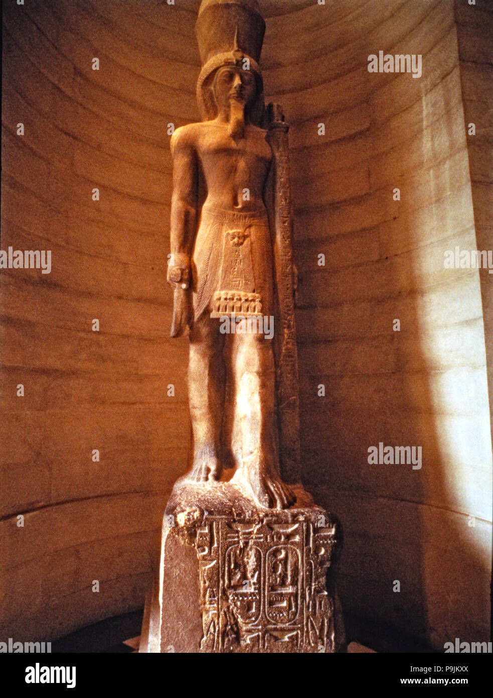 Statue von Sethi II des XIX Dynastie, aus dem Tempel von Karnak. Stockfoto