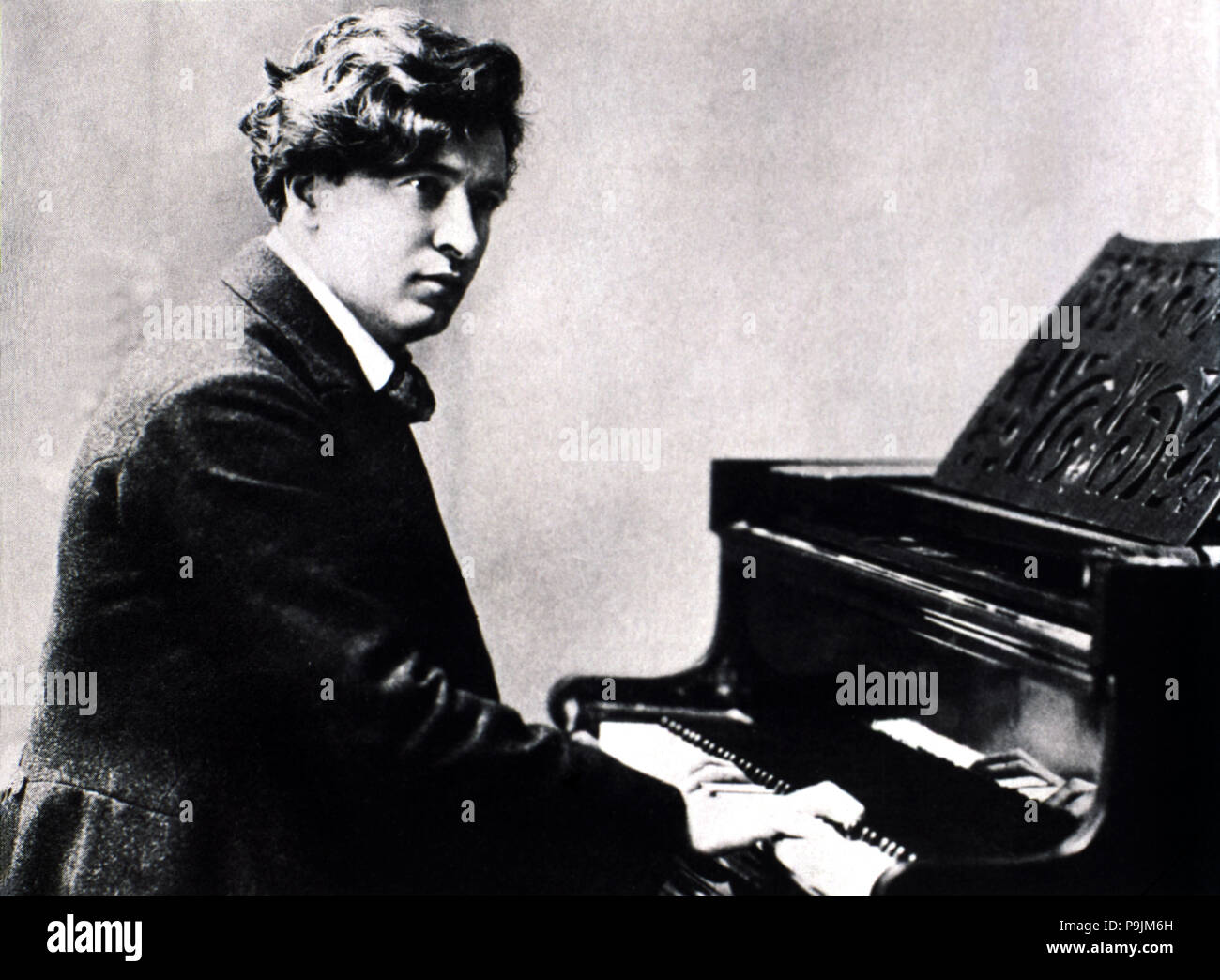 Ferruccio Busoni (1866-1924), italienischer Komponist und Dirigent. Stockfoto