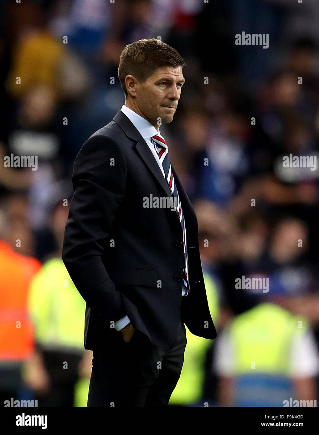 Förster' Manager Steven Gerrard Stockfoto
