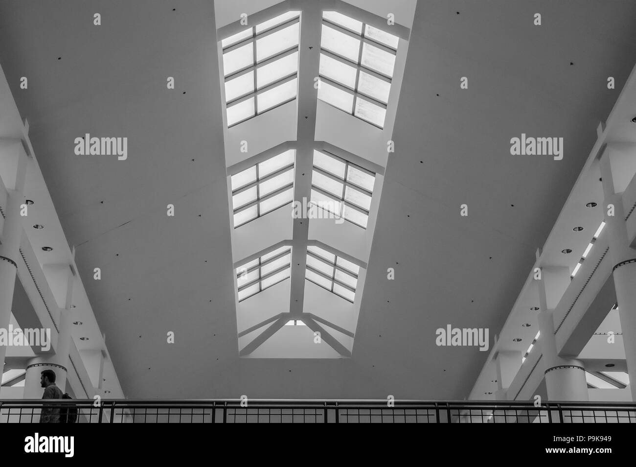 In Syracuse, New York - 04 Nov, 2017: Destiny USA, bisher als Karussell Center bekannt von 1990-2012, ist ein 6-stöckiges Super-regionalen Einkaufs- und geben Sie Stockfoto