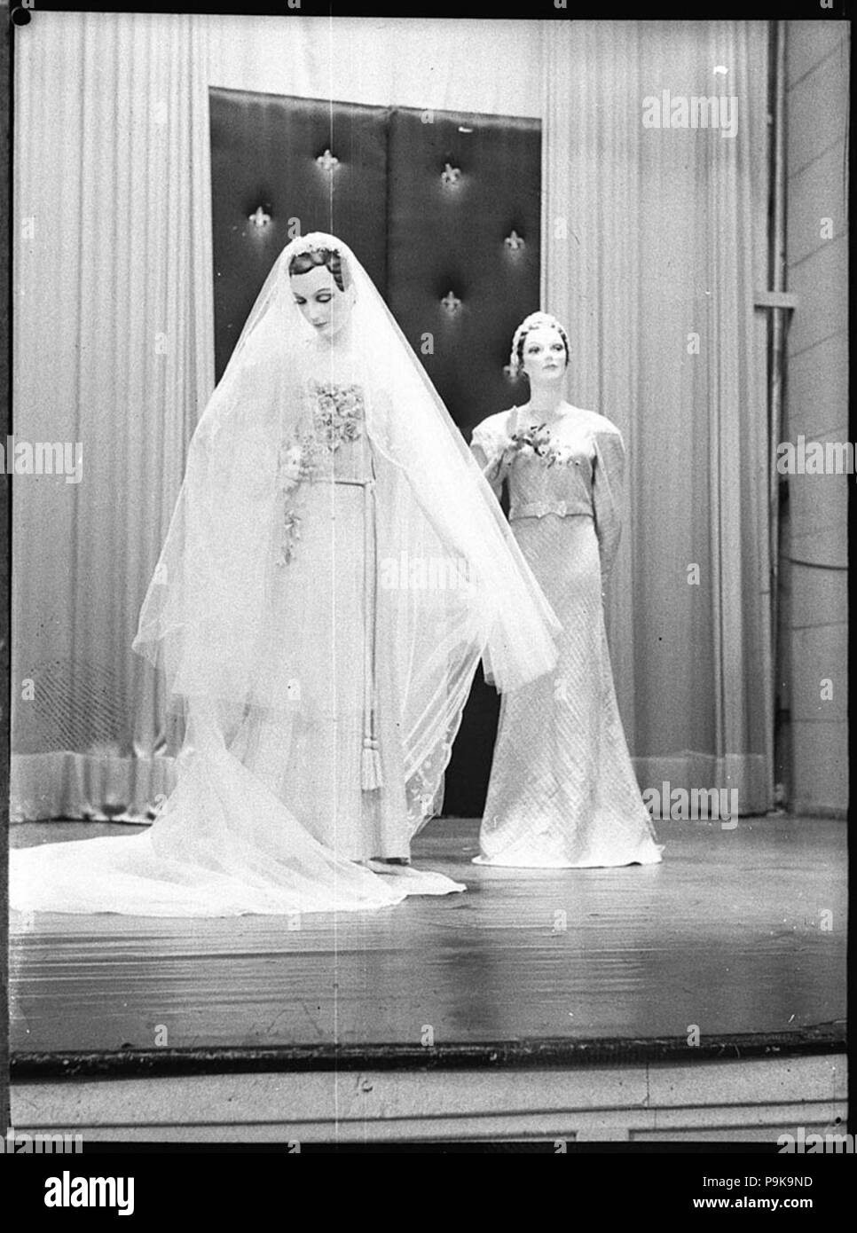 243 SLNSW20494 Wolle Ausstellung David Jones Stockfoto