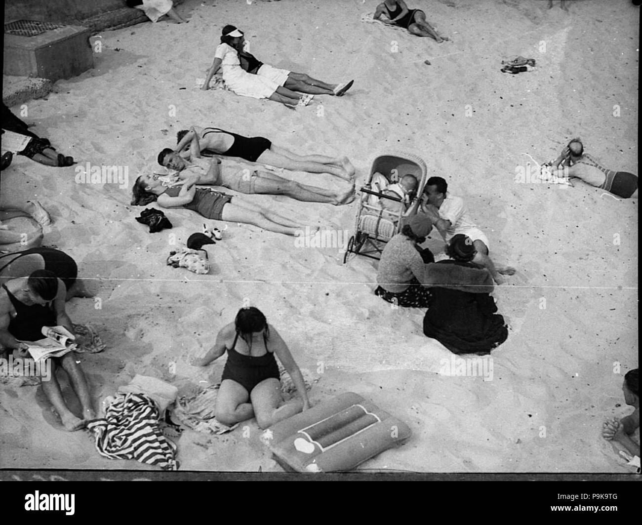 243 20495 SLNSW Bondi Beach Stockfoto