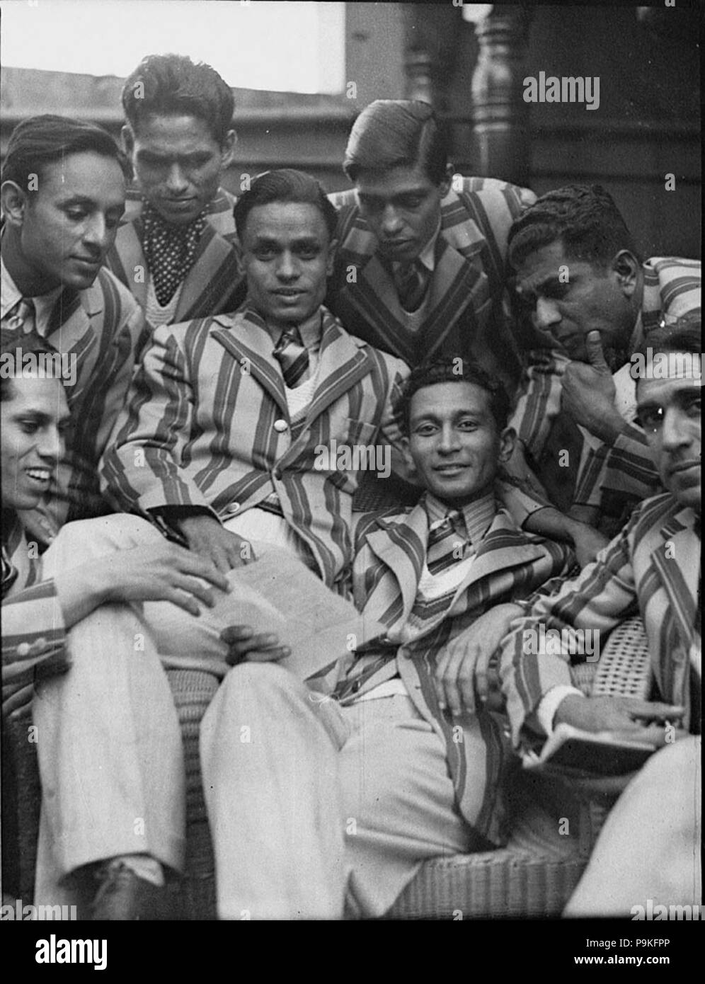 246 22852 SLNSW indischen Hockeymannschaft Stockfoto