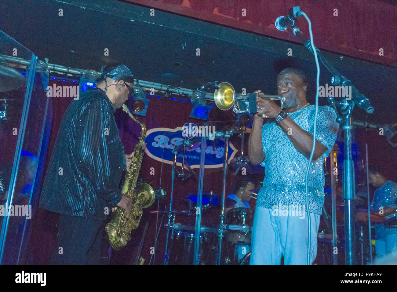 Fotograf Keith Rogers - Kool & the Gang Stockfoto