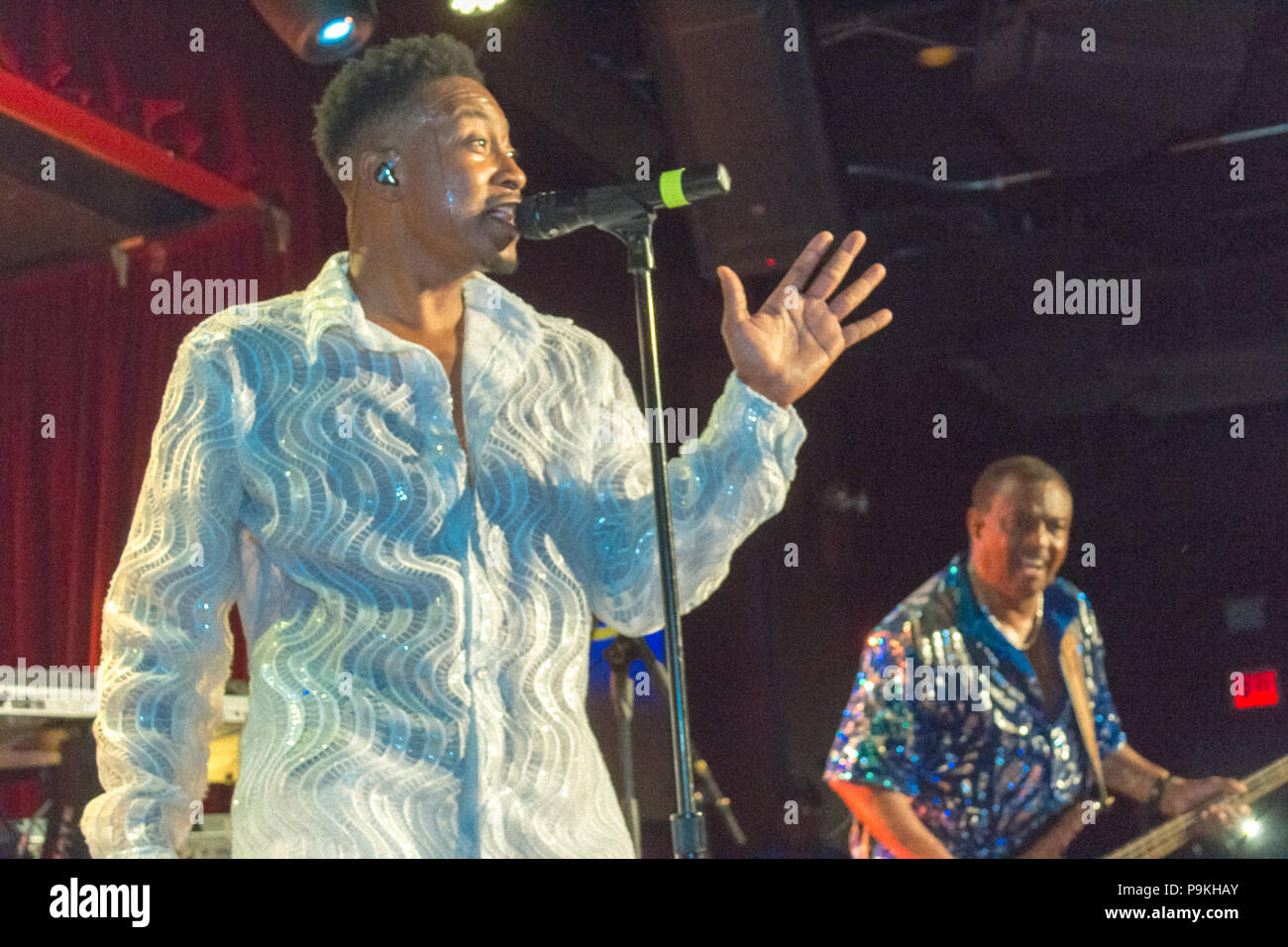 Fotograf Keith Rogers - Kool & the Gang Stockfoto