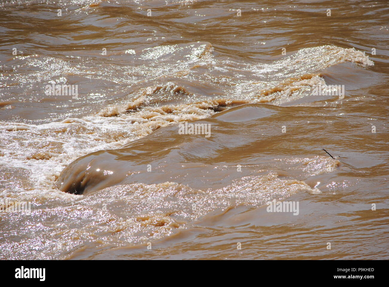 MUDDY WATERS, DER, Sandusky River. Stockfoto