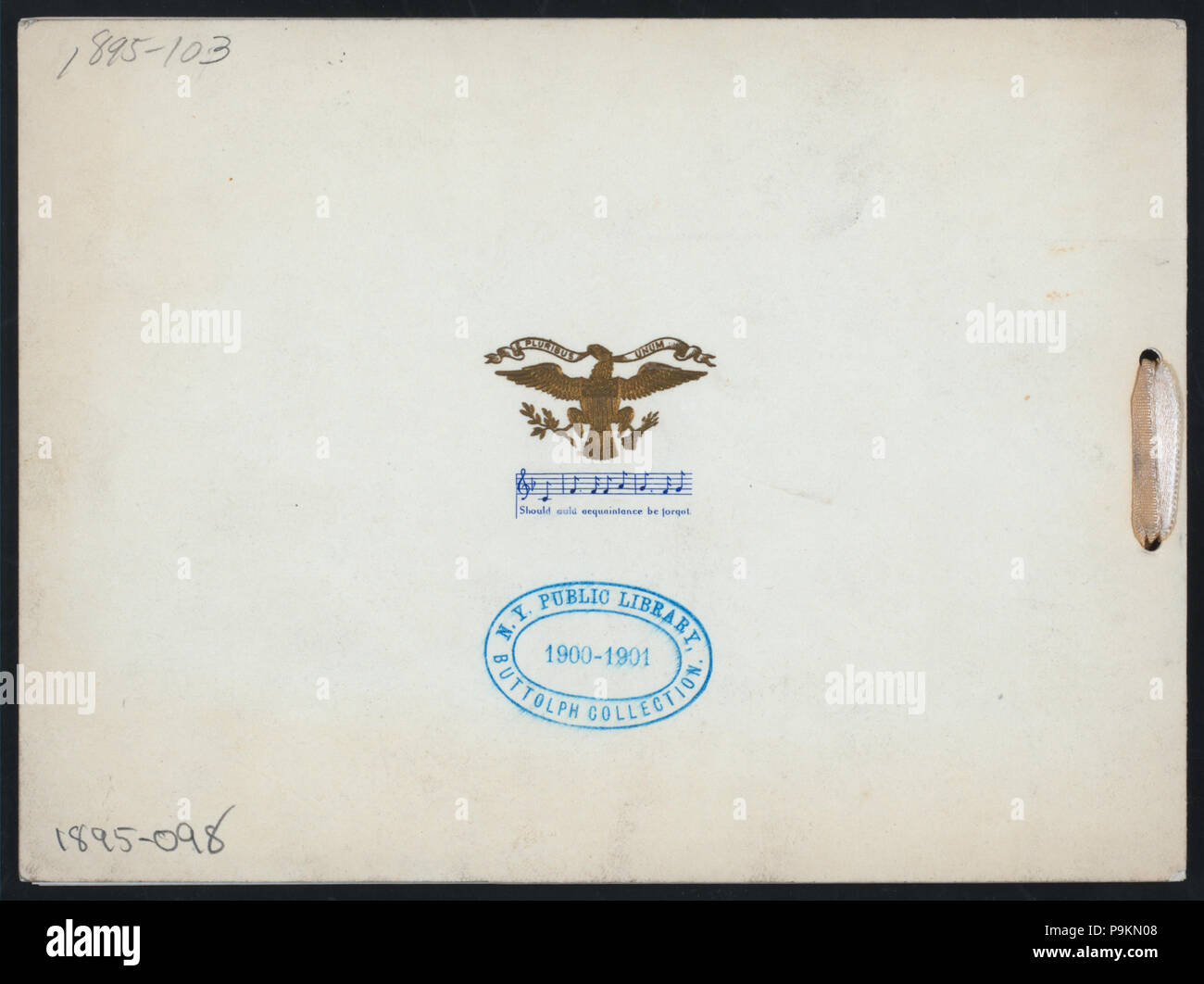 134 jährlichen Bankett (Besitz) DEMOKRATISCHE EDITORIAL VERBAND DER STAAT NEW YORK (at) "DELMONICO'S, NEW YORK, NY" (HOT) (NYPL Hades -270520-4000003018) Stockfoto