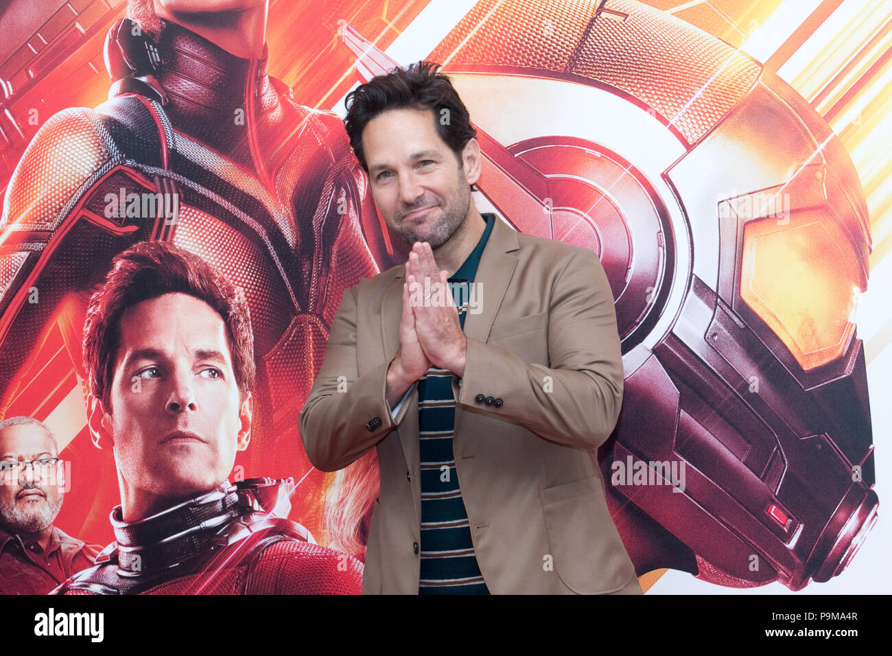 Rom Hotel de Russie, photocall Film 'Ant-Man und die Wespen". Im Bild: Paul Rudd Stockfoto