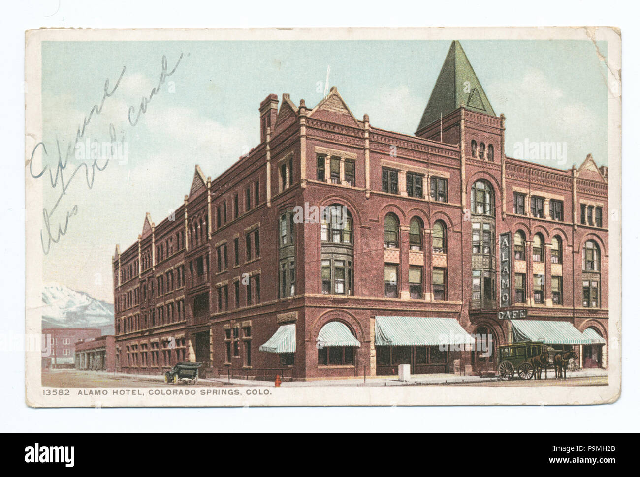 108 Alamo Hotel, Colorado Springs, Colo (Nypl b 12647398-75671) Stockfoto