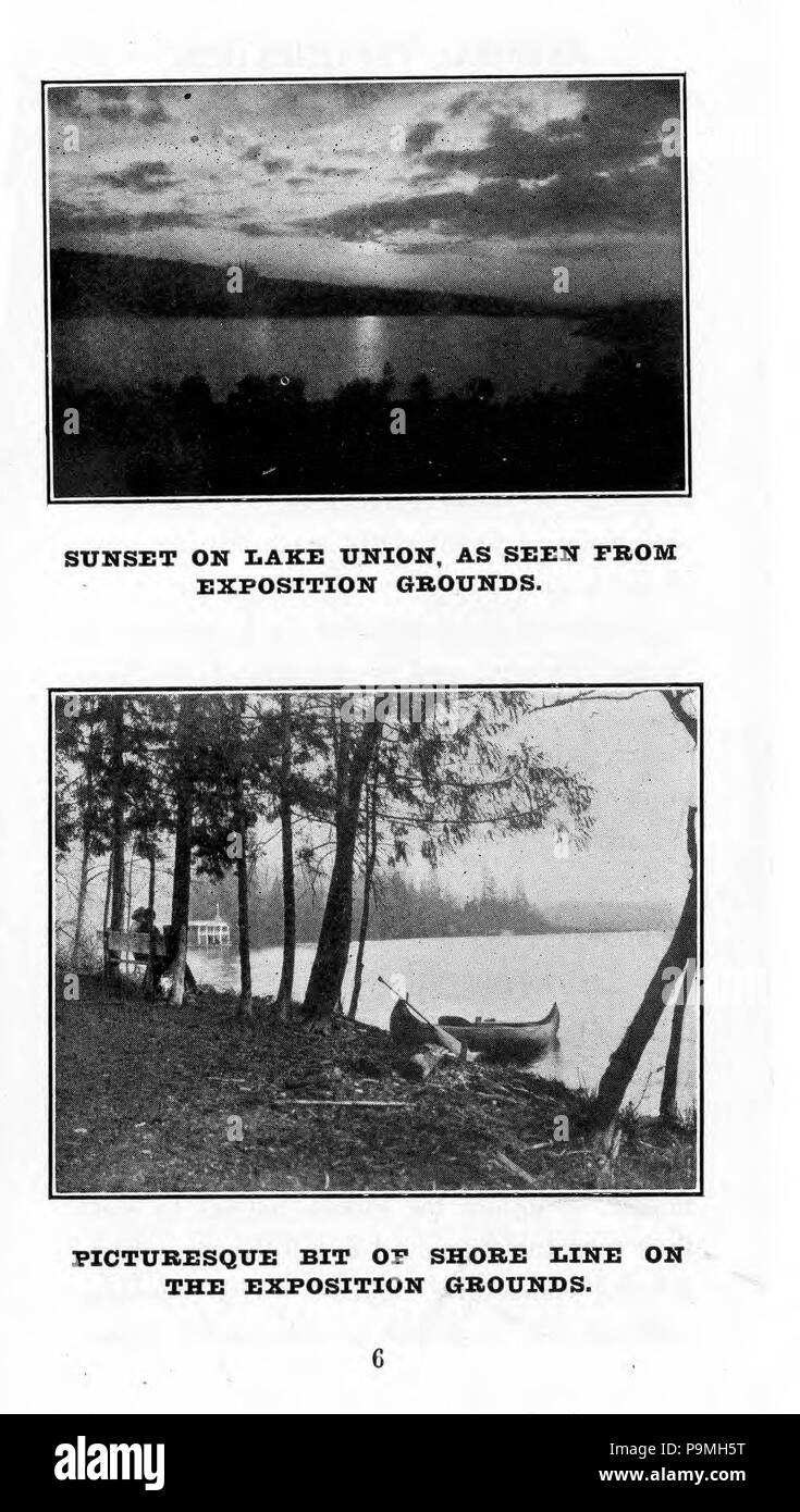 108 Alaska-Yukon-Pazifik Ausstellung - Seattle, USA, 1. Juni bis 15. Oktober 1909 - Seite 6 Stockfoto