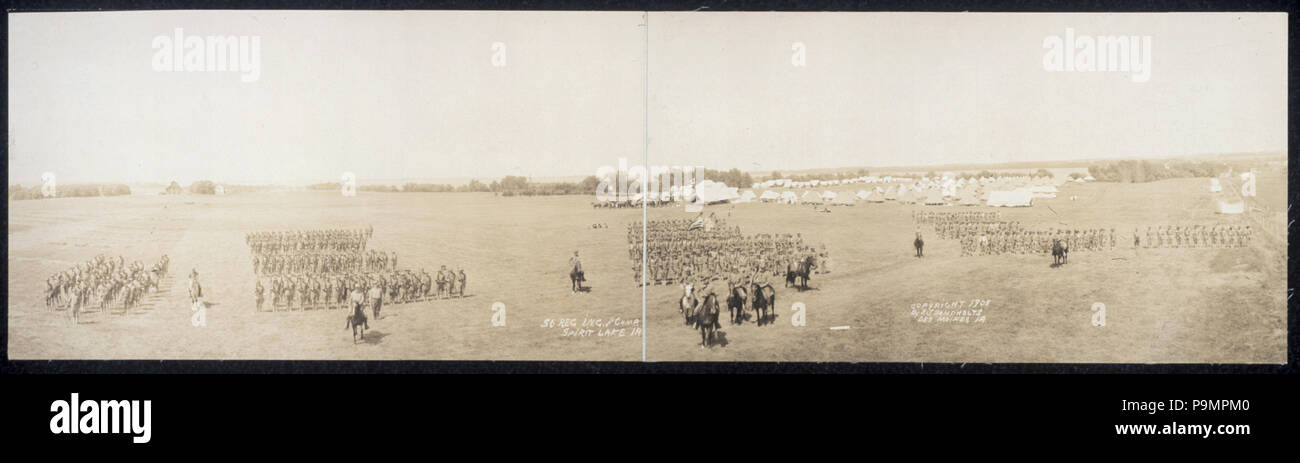 71 56 Vo I.N.G. und Camp, Spirit Lake, Ia LCCN 2007664452 Stockfoto