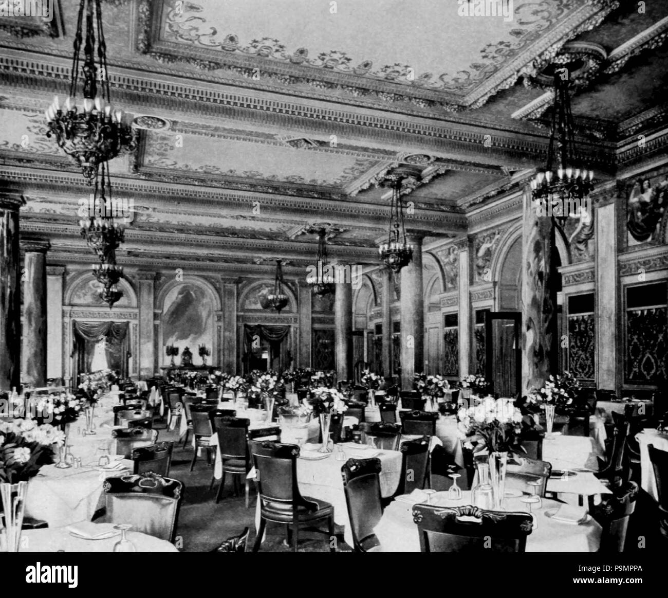 162 Astoria Restaurant Stockfoto