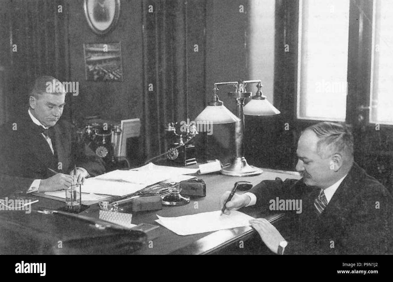 300 sowjetische - Finnisch - nonaggression-pact-1932 Stockfoto