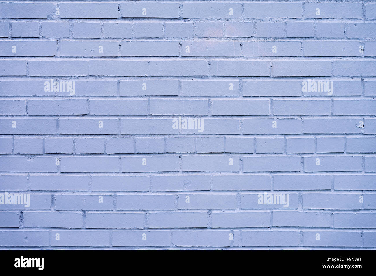 Purpur violett Brick bemalten Wand, abstrakte im städtischen Hintergrund, Textur, Banner Design, kopieren Raum Stockfoto