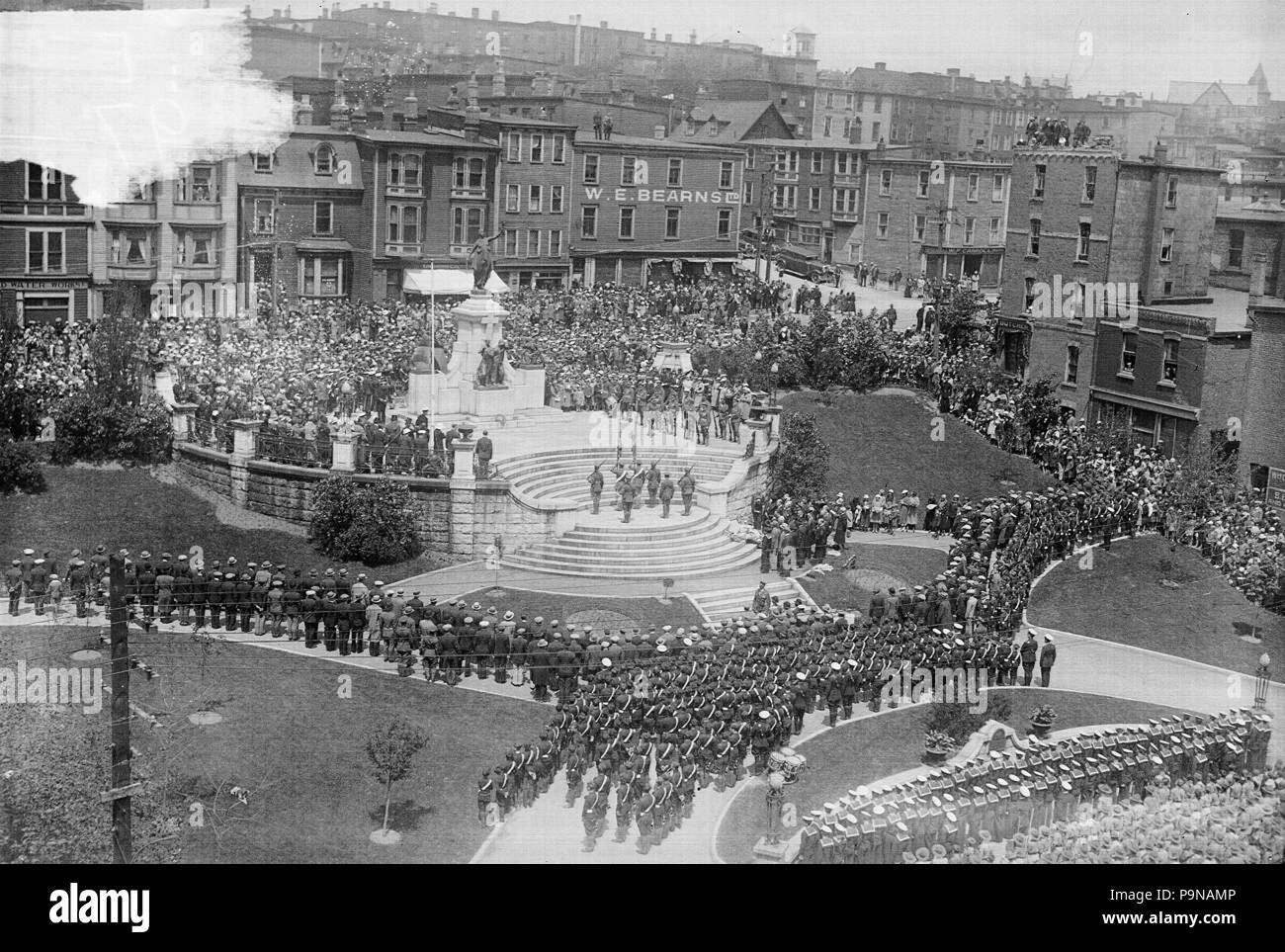 329 Warmemorialstjohn's Stockfoto
