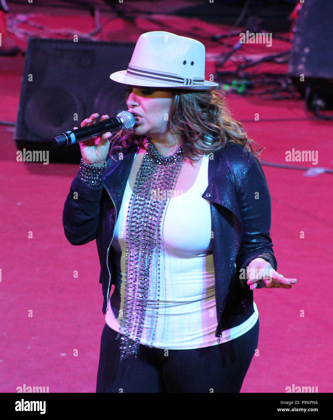 La dica Jenny Rivera la Diva de La Banda en El Palenque de Leon * Gto 21012.... 01/Feb/2012 *** Foto: Personal/NortePhoto*** Keine * Verkauf * * 3. * Stockfoto