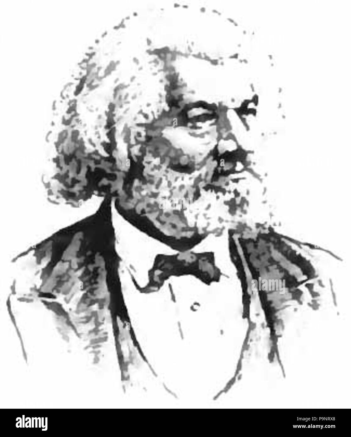 143 Appletons' Frederick Douglass Stockfoto