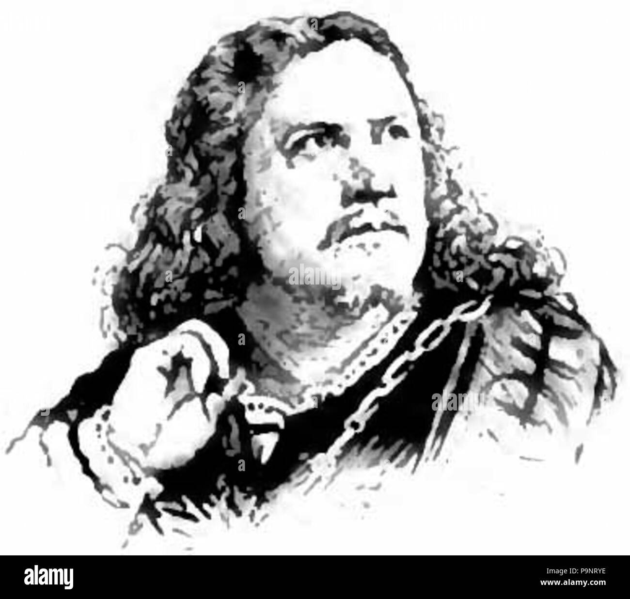143 Appletons' Fechter Charles Albert Stockfoto
