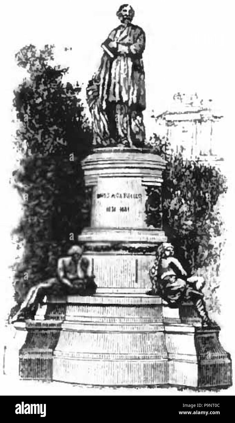 144 Appletons' Garfield James Washington Memorial Stockfoto