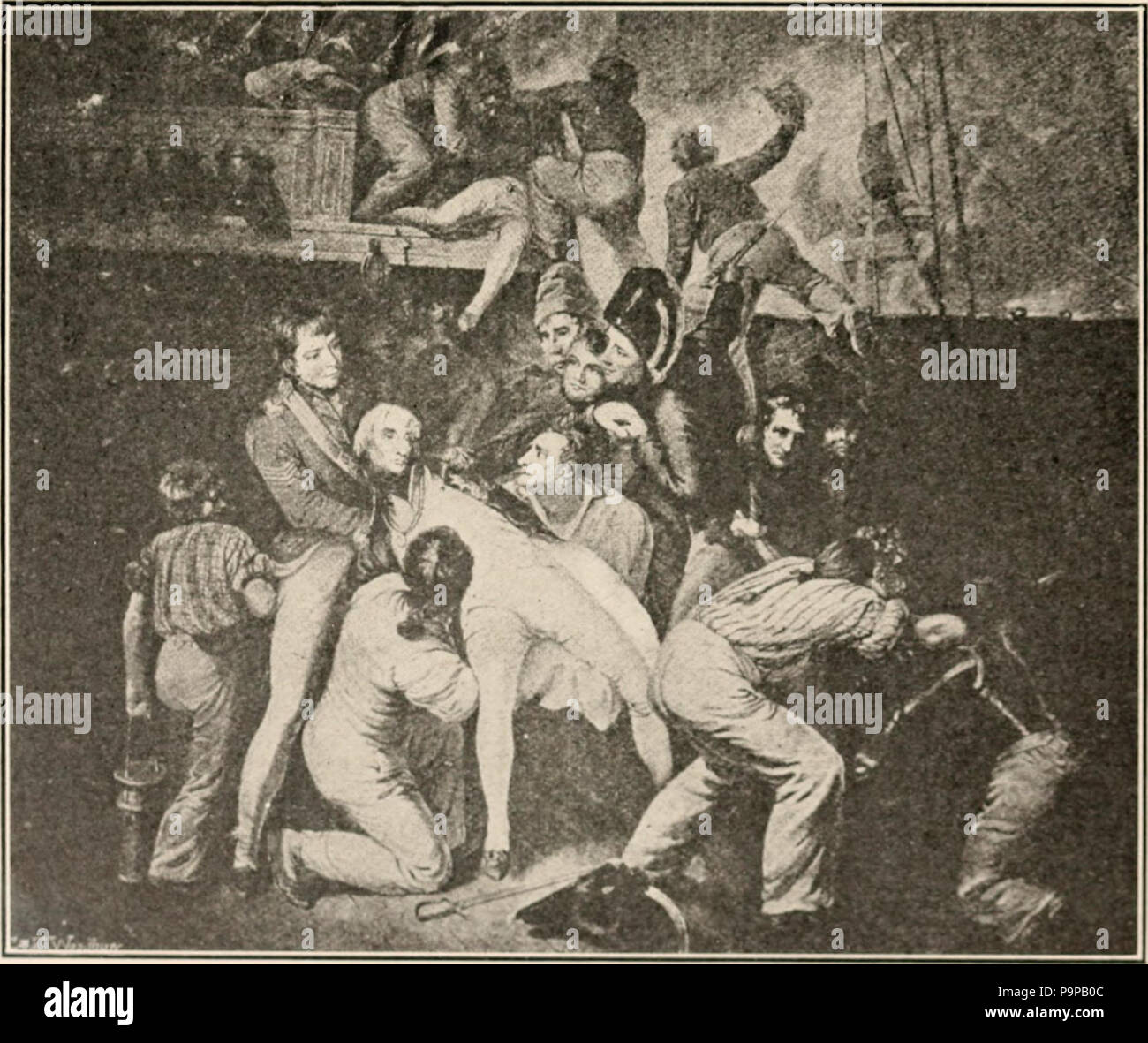 93 Ein junger Mann-o'-warsman, aus dem Tagebuch eines englischen Jungen, der in der britischen Fregatte Mazedonischen während ihrem denkwürdigen Aktion mit der amerikanischen Fregatte United States serviert; wer danach verlassen und (14594728958) Stockfoto