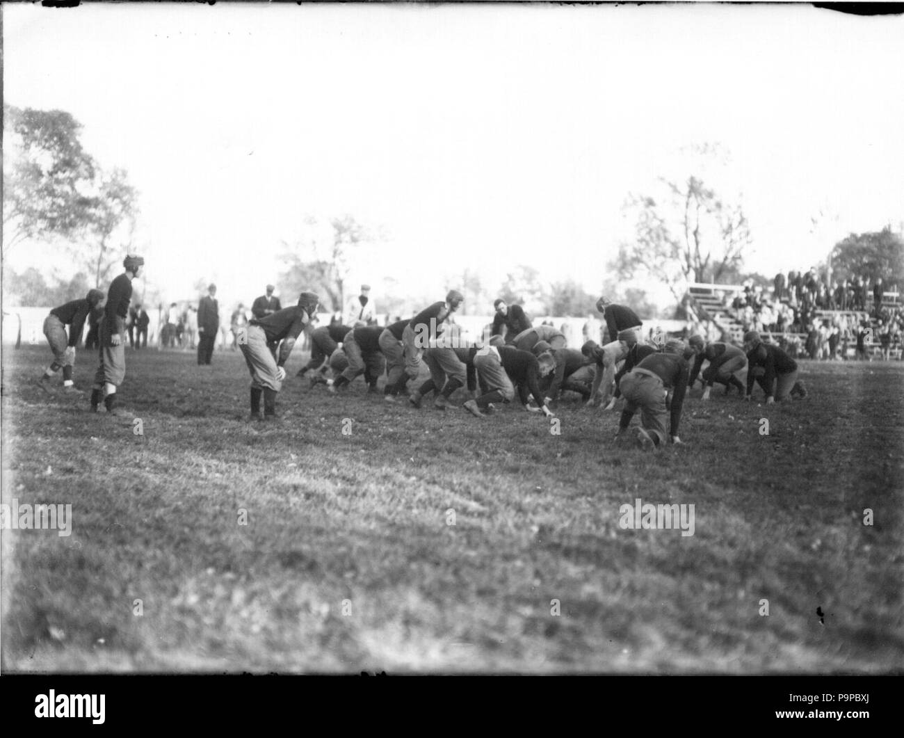 98 Aktion an der Miami Universität Fußball Spiel 1911 (3190871237) Stockfoto