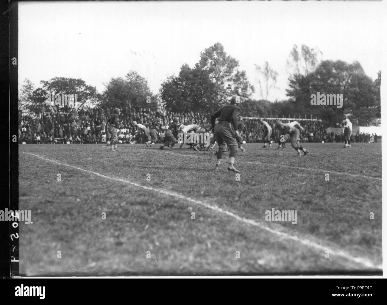 98 Maßnahmen auf Miami-Wittenberg Fußballspiel 1921 (3191611112) Stockfoto