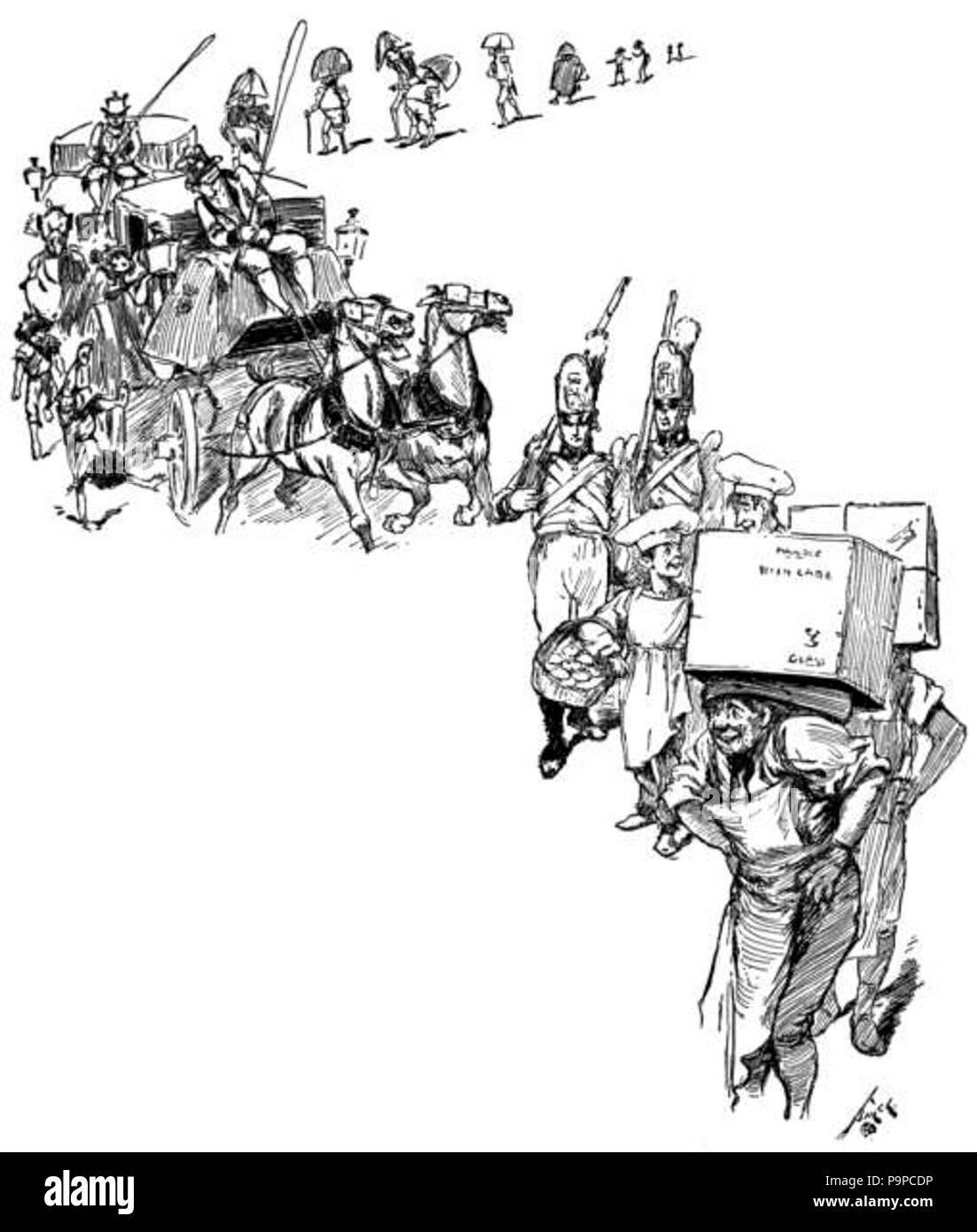 100 Admirals Caravan p 048-1 Stockfoto