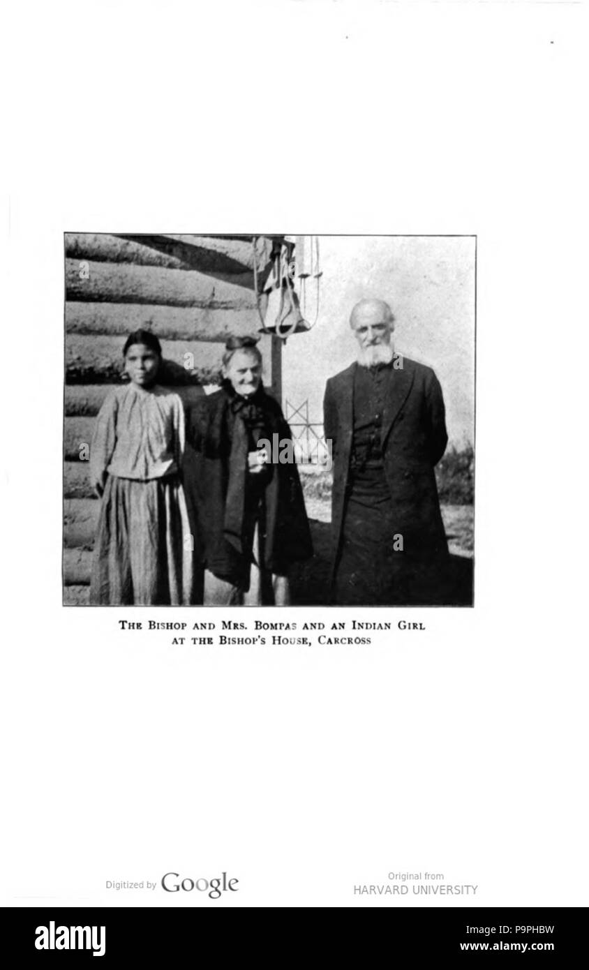 207 Bischof und Frau Bompas Stockfoto