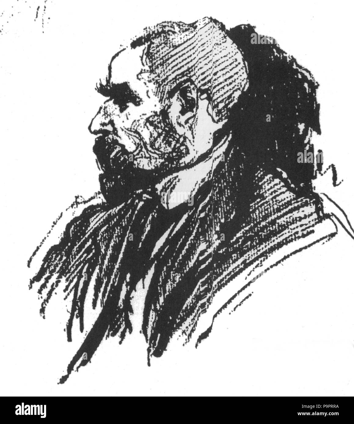 112 AlekséiPeshejónoviEnLaConferenciaEstatalDeMoscú 19170825-19170828 Stockfoto