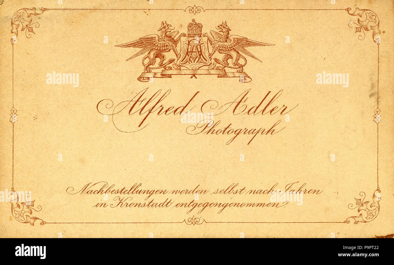 114 Alfred Adler fényképész. Eine felvétel készült 1895 - ben. Fortepan 90100 Stockfoto