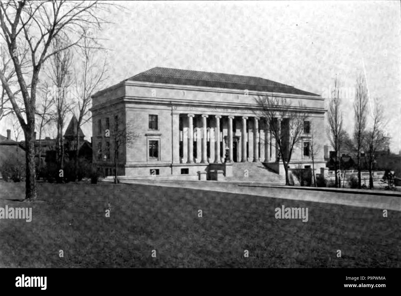 . Englisch: Foto des alten Minnesota Historical Society in St. Paul. veröffentlicht 1920 124 Americana 1920 Bibliotheken - Minnesota Historical Society Stockfoto