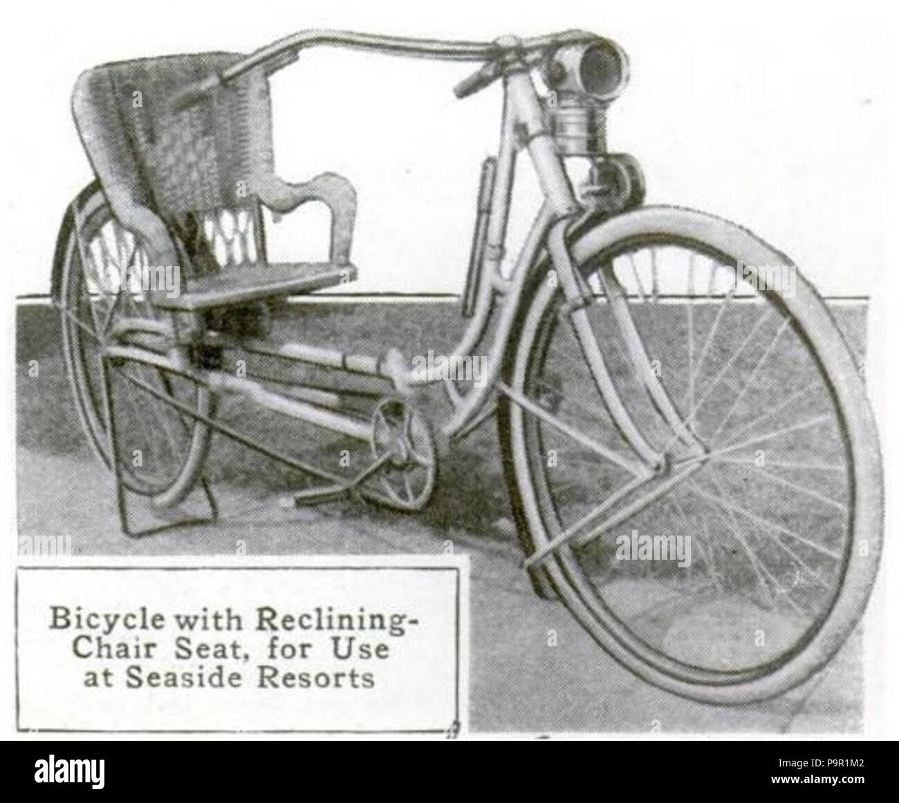 152 ArmchairBicycle Stockfoto