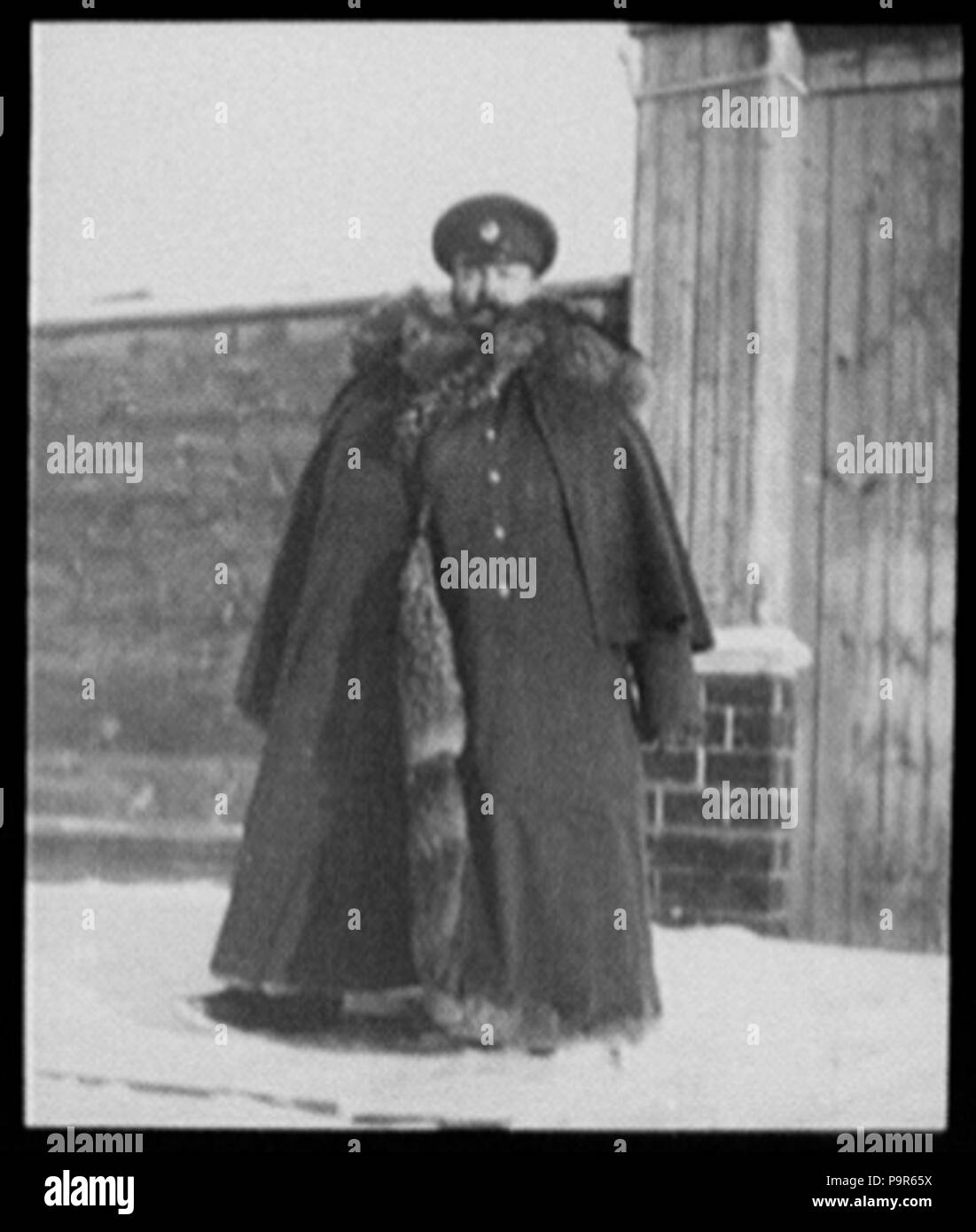 210 Blagovestchenck (d. h. Tscheboksary) - Polizeichef vor Gebäude LCCN 2004708084 Stockfoto