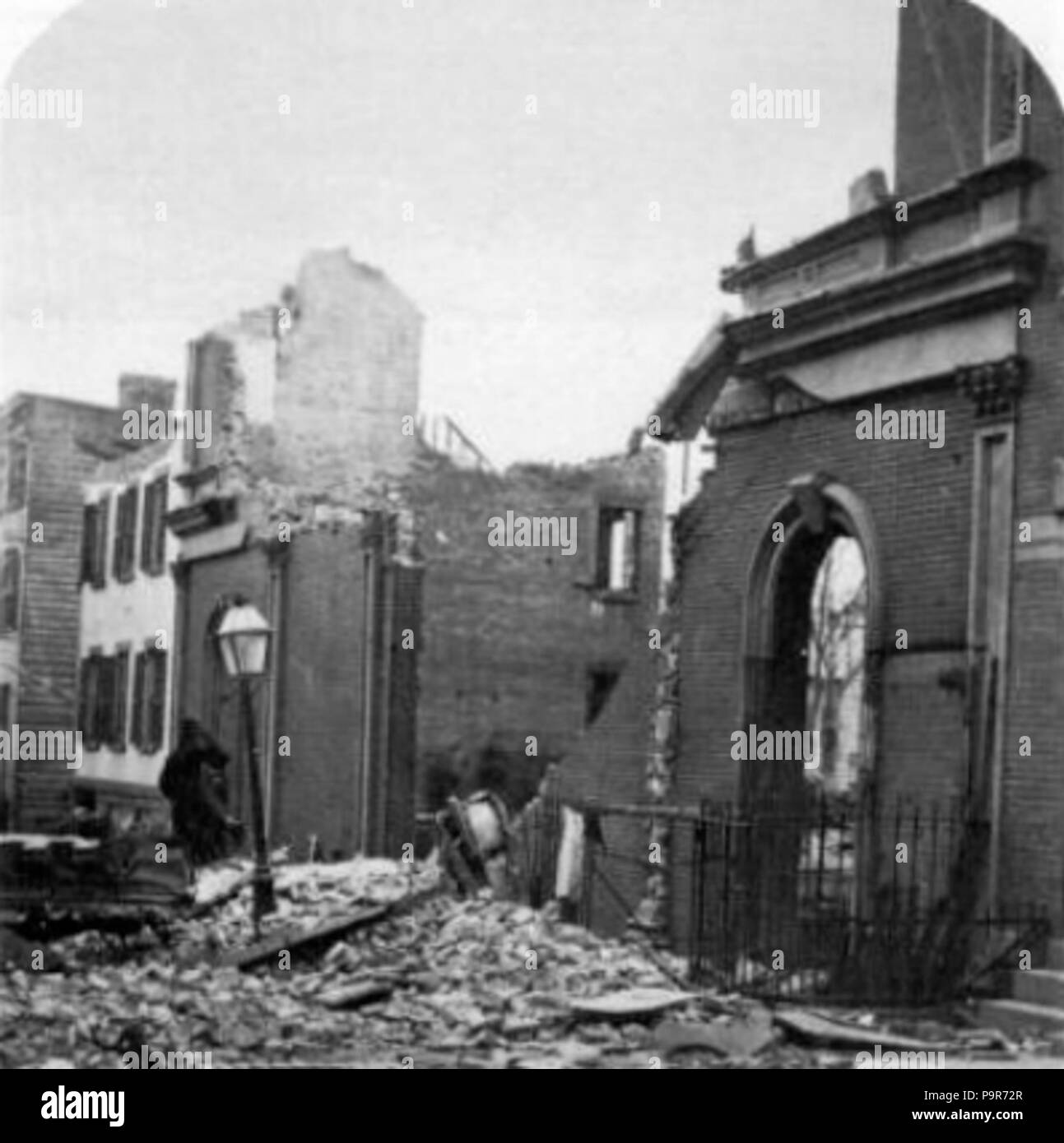 252 BrooklynTheater von Johnson Street Richtung Osten Stockfoto