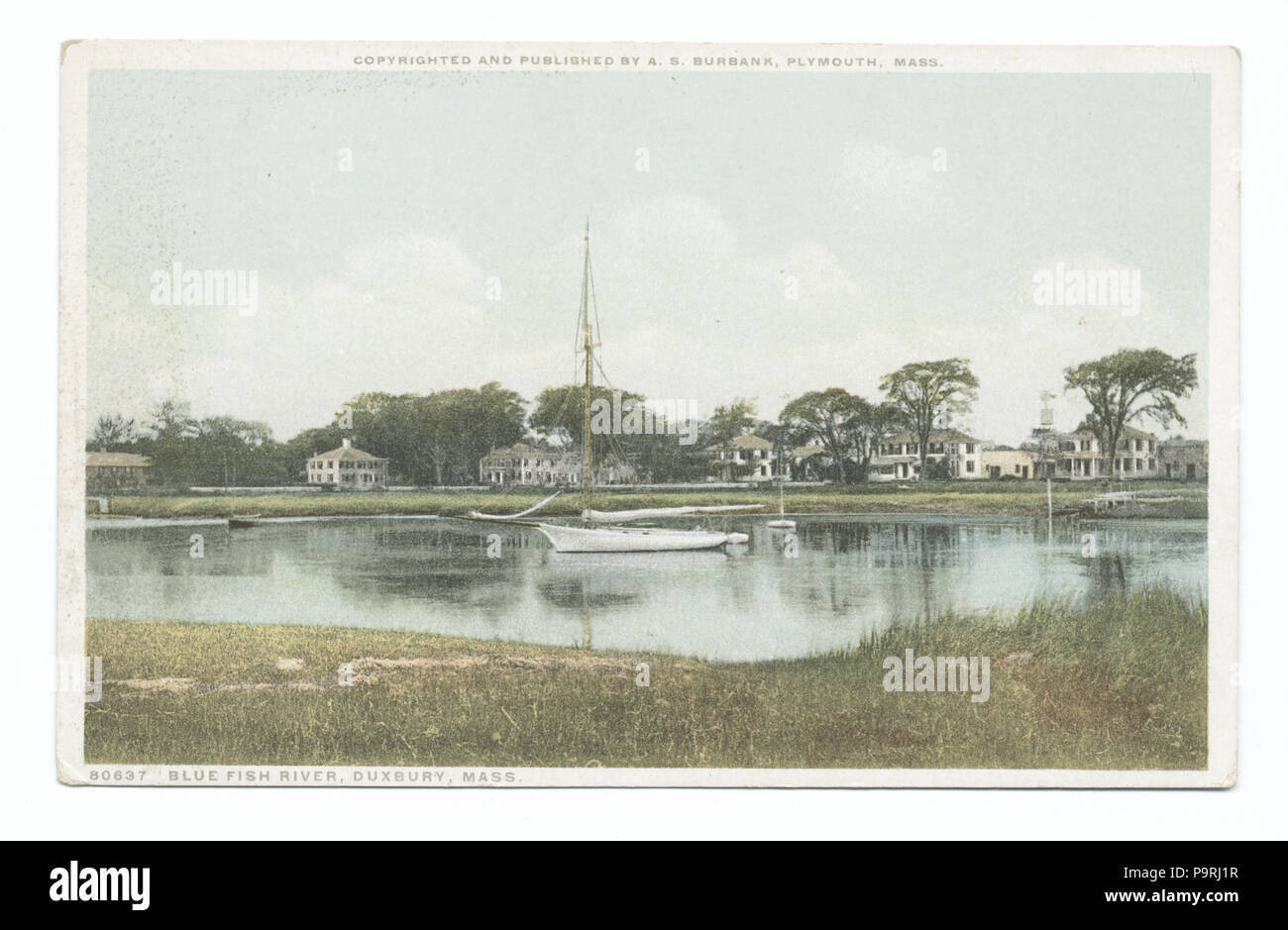 212 Blue Fish River, Duxbury, Masse (Nypl b 12647398-402525) Stockfoto